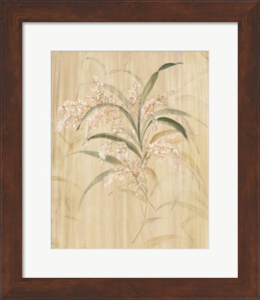 Framed Bamboo Blossoms Print