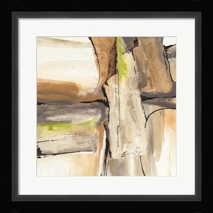 Framed Limestone I Print