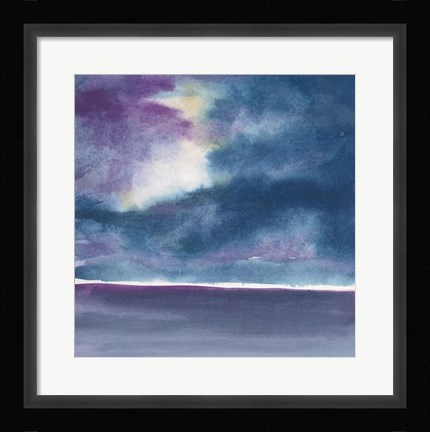 Framed Clouds II Print