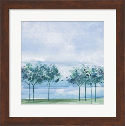 Framed Across the Lake Print