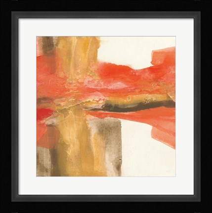 Framed Autumn Patterns II Print