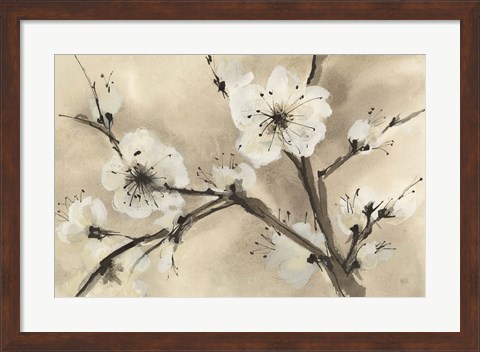 Framed Spring Blossoms III Print