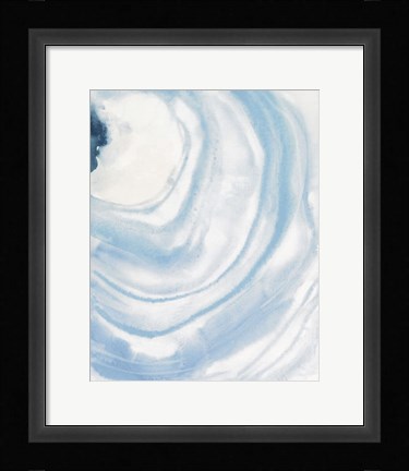 Framed Watercolor Geode X Print