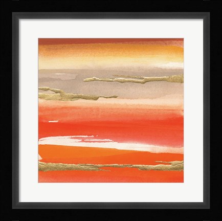 Framed Gilded Mandarin III Print