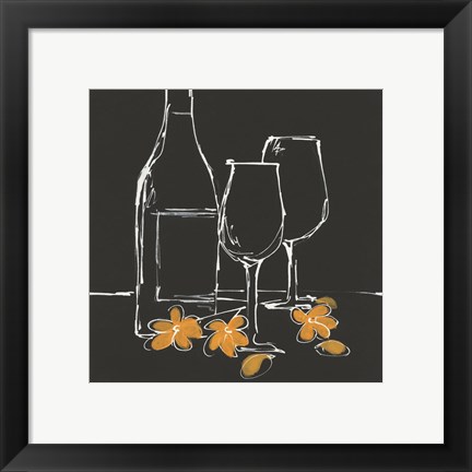 Framed White Anytime Print