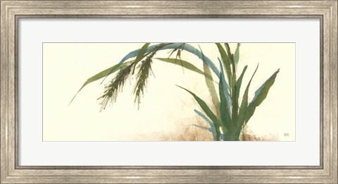 Framed Horizontal Grass II Print