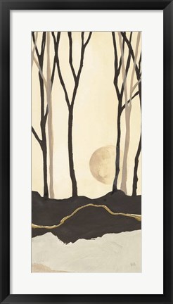 Framed Silhouette III Print