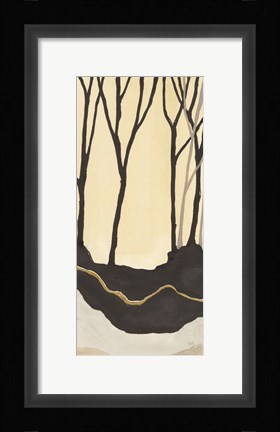 Framed Silhouette II Print