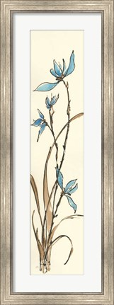 Framed Spring Orchids I Print