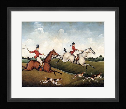 Framed Hunt Crop Print