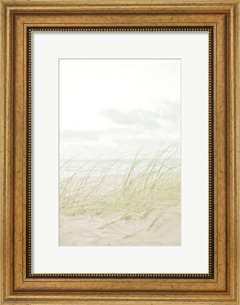 Framed Beach Grass I Print