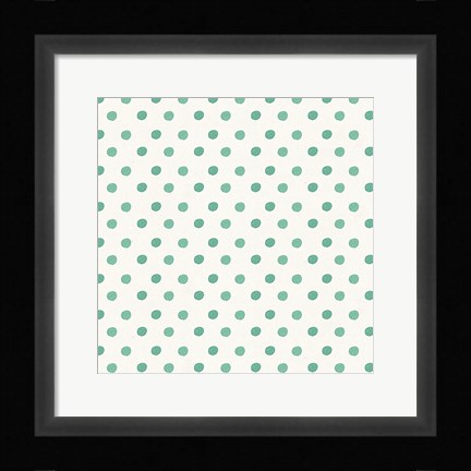 Framed Tropical Fun Pattern III Print