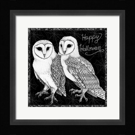 Framed Arsenic and Old Lace Happy Halloween Print