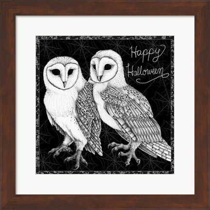 Framed Arsenic and Old Lace Happy Halloween Print