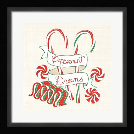 Framed Seasons Sweetings I Print