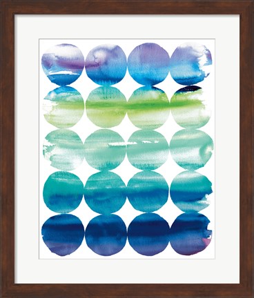 Framed Summer Dots v.2 Print