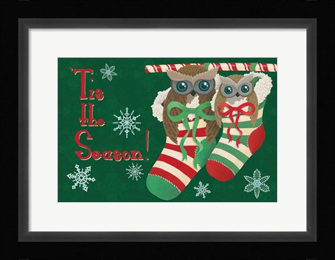 Framed Christmas Parliament II Print