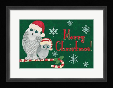 Framed Christmas Parliament I Print