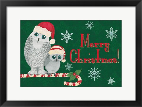 Framed Christmas Parliament I Print