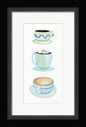 Framed Coffee Break Element VI Print