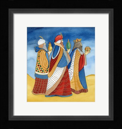 Framed Christmas in Bethlehem I Print