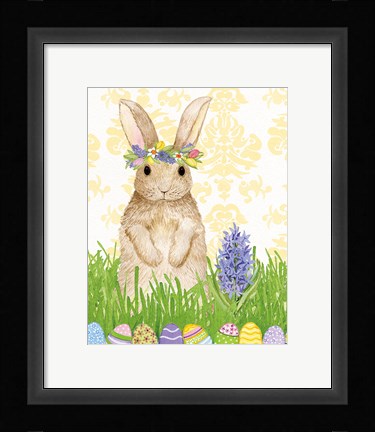 Framed Spring Bunny II Print