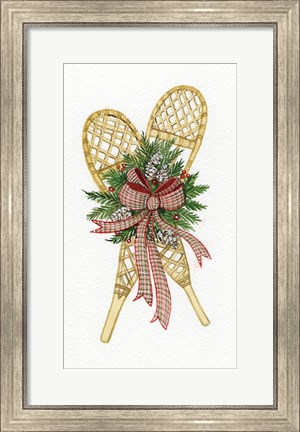 Framed Holiday Sports III Print