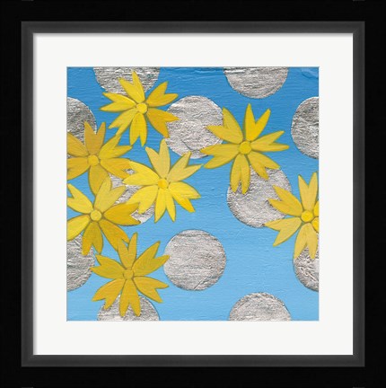 Framed Coreopsis III Print