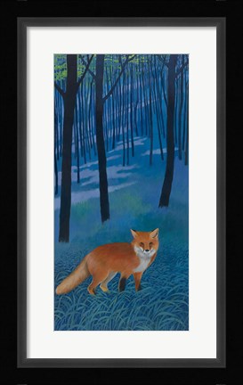 Framed Edge of the Woods Print