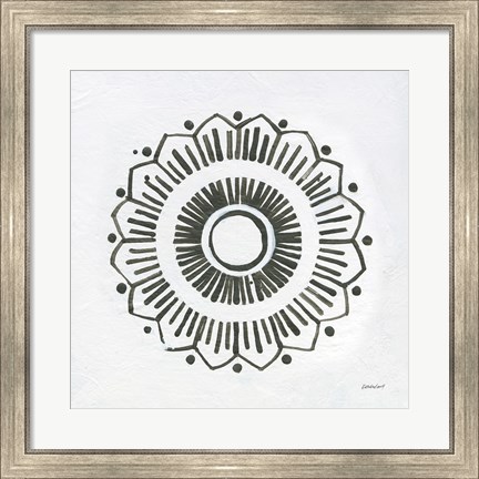 Framed Patterns of the Amazon Icon XII Print