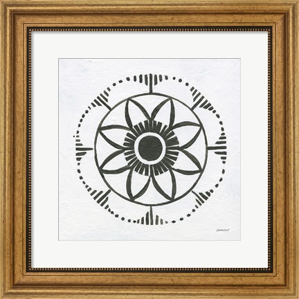 Framed Patterns of the Amazon Icon VII Print