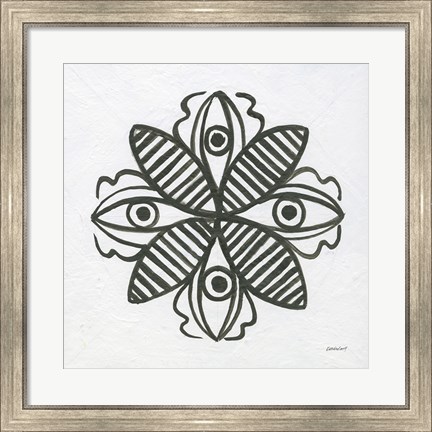 Framed Patterns of the Amazon Icon III Print
