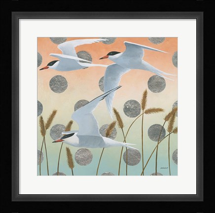 Framed Free as a Bird II B Print