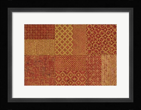 Framed Maki Tile XVII Spice Print