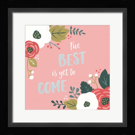 Framed Wildflower Daydreams VI The Best Print