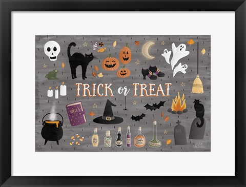 Framed Haunted Halloween III Print