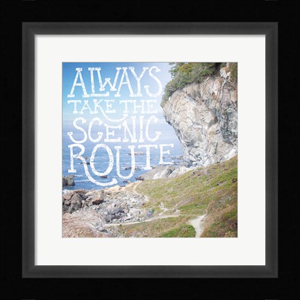 Framed Coastal Adventures II Print