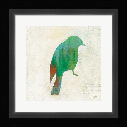 Framed Flight Patterns Bird III Print