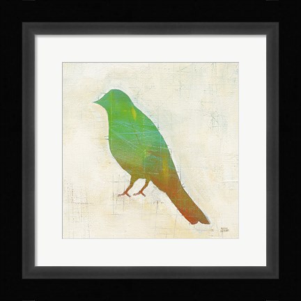 Framed Flight Patterns Bird II Print