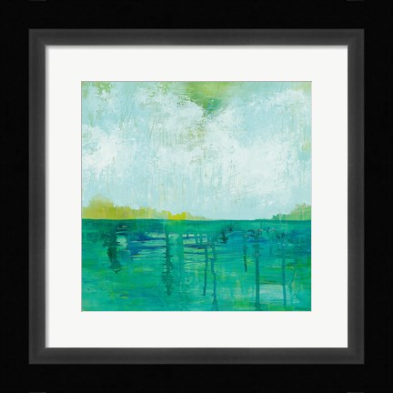 Framed To the Shore Print