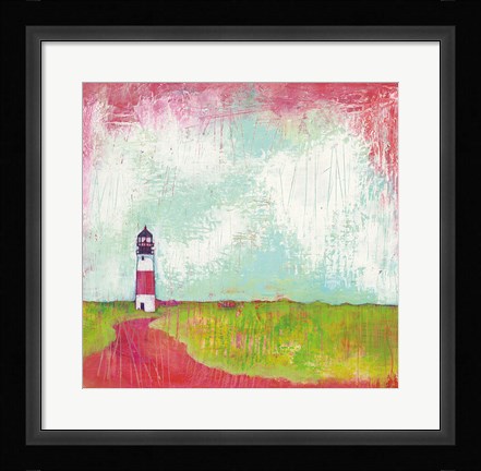 Framed Cloudy Light II Print