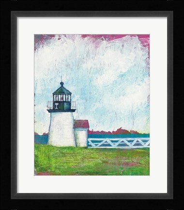 Framed Cloudy Light I Print