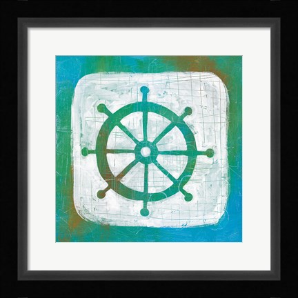 Framed Ahoy IV Print