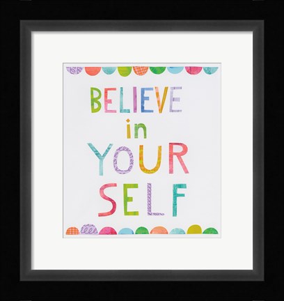 Framed Unicorn Magic VI Print