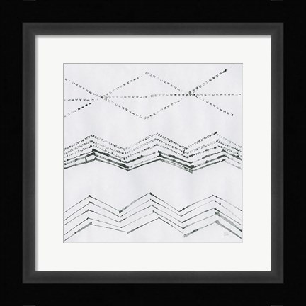 Framed Markmaking Elements II Print