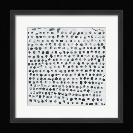 Framed Markmaking Elements I Print