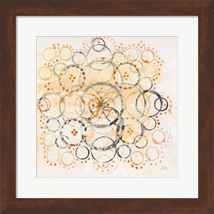 Framed Henna Mandala II Print