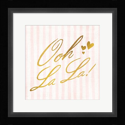 Framed Ooh La La Print