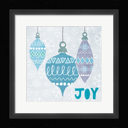 Framed Deck The Halls IV Print
