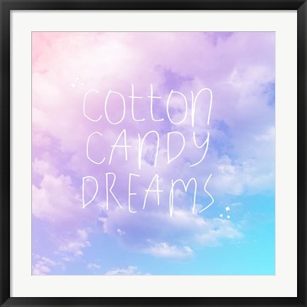 Framed Cotton Candy Dreams Print